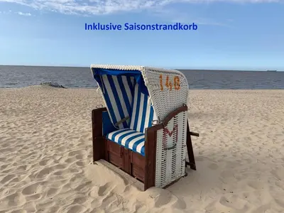Ein Strand an oder in der Nähe der Ferienwohnung