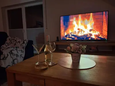 Getränke in der Unterkunft Ferienwohnung Fischers Fritze