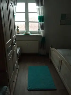 Ein Bett oder Betten in einem Zimmer der Unterkunft Nordseewind