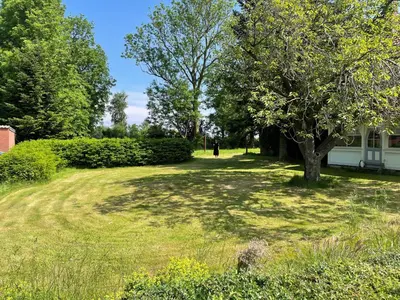 Ein Garten an der Unterkunft Gasthaus zur Grenze