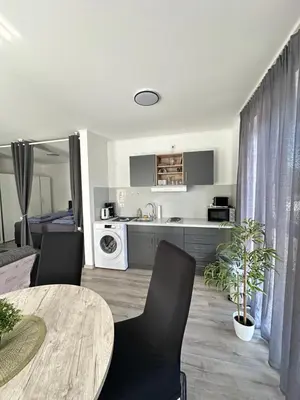 Küche/Küchenzeile in der Unterkunft Star Ferien Appartement