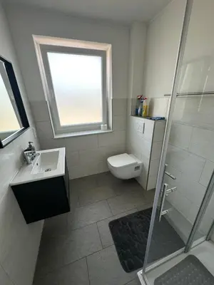 Ein Badezimmer in der Unterkunft Star Ferien Appartement