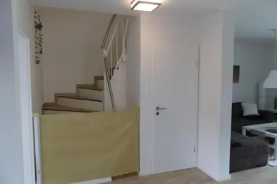 Grundriss der Unterkunft 6 Personen Ferienhaus mit Sauna, Whirlpool, zwei Duschen sowie Kaminofen in Otterndorf