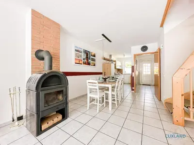 Küche/Küchenzeile in der Unterkunft Ferienhaus Bremer Str 6