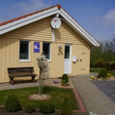 4 Personen Ferienhaus mit privatem Bootsteg