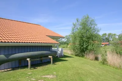 Grundriss der Unterkunft 6 Personen Ferienhaus mit privatem Bootsteg, direkter Seelage, Kanu, Whirlpool und Sauna in Otterndorf