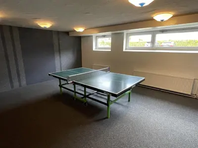 Tischtennis in der Unterkunft Schöne Ferienwohnung in Duhnen Cuxhaven oder in der Nähe