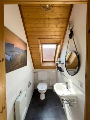 Ein Badezimmer in der Unterkunft Wattenmeerbrise