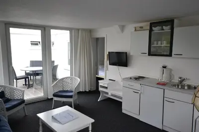 Küche/Küchenzeile in der Unterkunft Ferienanlage Duhnen Haus 23