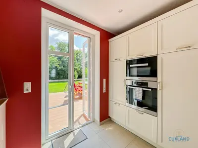 Küche/Küchenzeile in der Unterkunft Ferienhaus Kugelbake