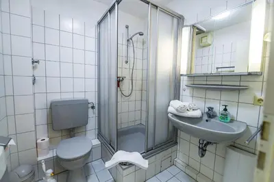 Ein Badezimmer in der Unterkunft Haus Horizont II H505