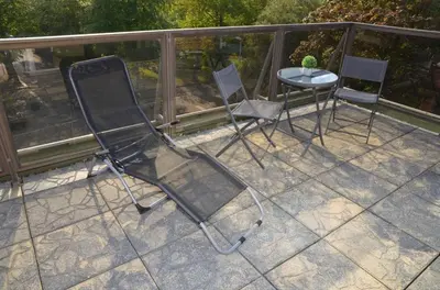 Ein Balkon oder eine Terrasse in der Unterkunft Hotel Neptuns Ankerplatz & Zur Seerobbe