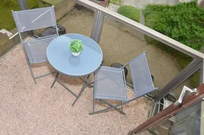Ein Balkon oder eine Terrasse in der Unterkunft Hotel Neptuns Ankerplatz & Zur Seerobbe