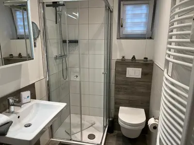 Ein Badezimmer in der Unterkunft Schloss am Meer Whg Meeresflüstern