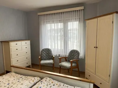 Ein Bett oder Betten in einem Zimmer der Unterkunft Whg 1 Christian