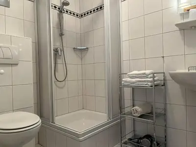 Ein Badezimmer in der Unterkunft Whg 1 Christian