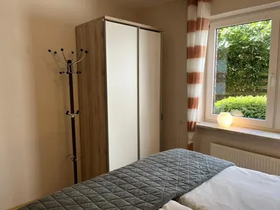 Ein Bett oder Betten in einem Zimmer der Unterkunft Kleine Freiheit