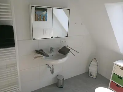 Ein Badezimmer in der Unterkunft Deck 2
