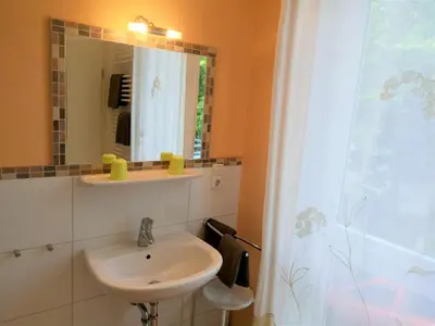 Ein Badezimmer in der Unterkunft Wohnung List