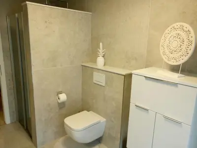 Ein Badezimmer in der Unterkunft Genua