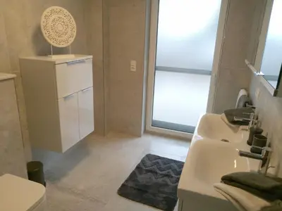Ein Badezimmer in der Unterkunft Genua