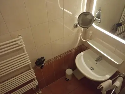 Ein Badezimmer in der Unterkunft Whg 5