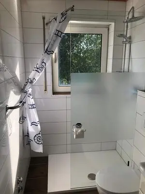 Ein Badezimmer in der Unterkunft Moin Urlaub! Am alten Hafen