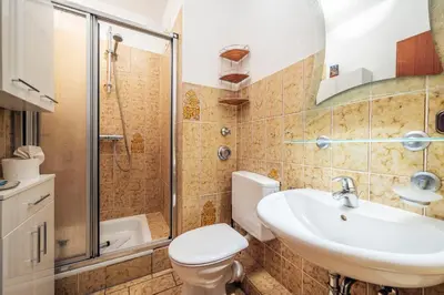 Ein Badezimmer in der Unterkunft Medemsand - 202