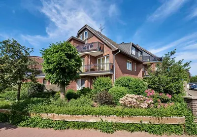 Ein Garten an der Unterkunft Am Grooten Steen - Seerose