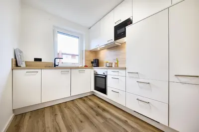 Küche/Küchenzeile in der Unterkunft Ernst-Gock-Weg 53