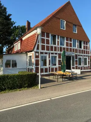 Das Gebäude in dem sich der Campingplatz befindet