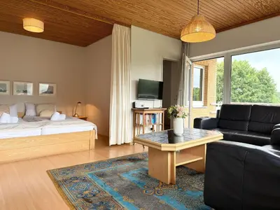 Ein Bett oder Betten in einem Zimmer der Unterkunft Apartmenthaus Frauenpreiss FeWo 214