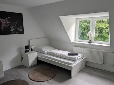Grundriss der Unterkunft Monteurhaus Westertweute mit Wintergarten
