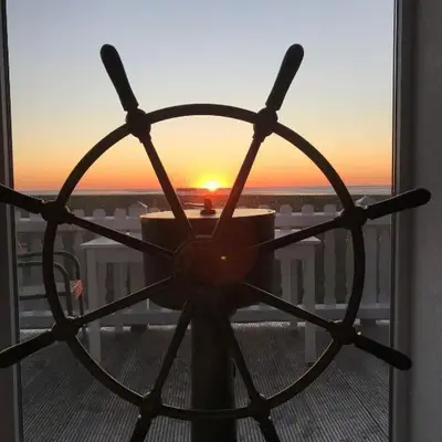 Meerblick - Ferienwohnung mit Blick über den Deich
