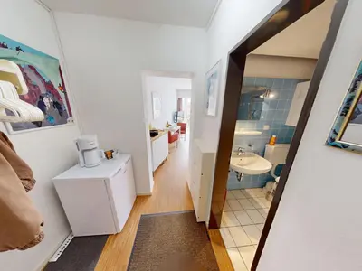 Ein Badezimmer in der Unterkunft Seehütte - 304