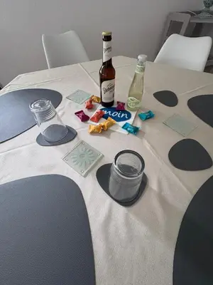 Getränke in der Unterkunft Ferienhaus Helserdeich - Urlaub zwischen Brunsbüttel und Friedrichskoog