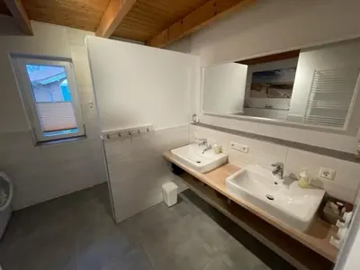 Ein Badezimmer in der Unterkunft Nordsee