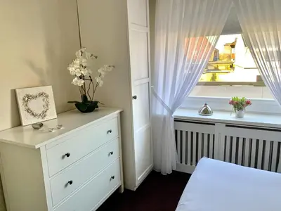 Ein Bett oder Betten in einem Zimmer der Unterkunft Haus Hollmann