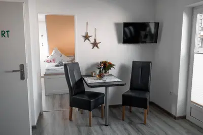 TV/Unterhaltungsangebot in der Unterkunft Noch ´ne Brise Wohnung 3 Blauort