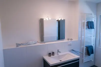 Ein Badezimmer in der Unterkunft Penthouse-Wohnung