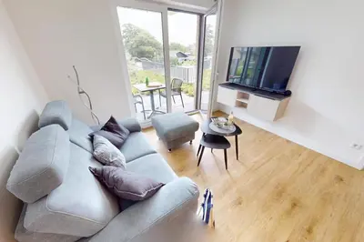 TV/Unterhaltungsangebot in der Unterkunft Zuhause In Duhnen - 303 - Neele