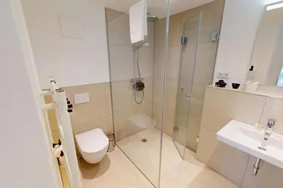 Ein Badezimmer in der Unterkunft Zuhause In Duhnen - 303 - Neele
