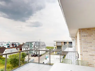 Ein Balkon oder eine Terrasse in der Unterkunft Zuhause In Duhnen - 213 Viel Meer