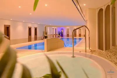 Der Swimmingpool an oder in der Nähe von Watt n Blick 220