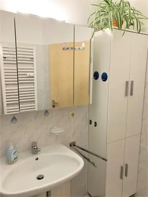 Ein Badezimmer in der Unterkunft Haus Seewind, App 06