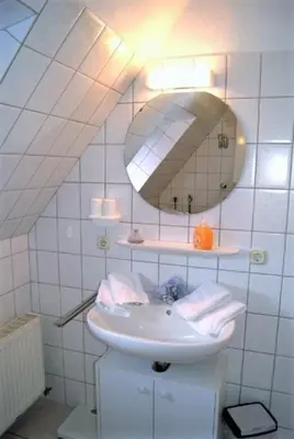 Ein Badezimmer in der Unterkunft Wohnpark Steinmarne, Haus 07
