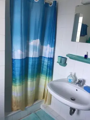 Ein Badezimmer in der Unterkunft Haus Seeterrassen, App 06