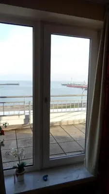 Ein allgemeiner Meerblick oder ein Meerblick von der Ferienwohnung aus