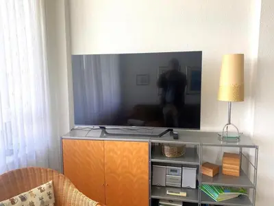 TV/Unterhaltungsangebot in der Unterkunft Haus Seeterrassen, App 04