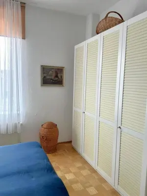 Ein Bett oder Betten in einem Zimmer der Unterkunft Haus Seeterrassen, App 04